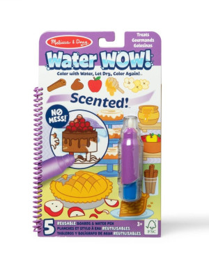 Melissa&doug Kolorowanka WaterWow Pachnąca Jedzenie 