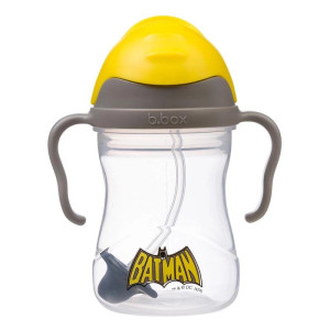B.box Batman by b.box Bidon ze słomką 240 ml, batman 