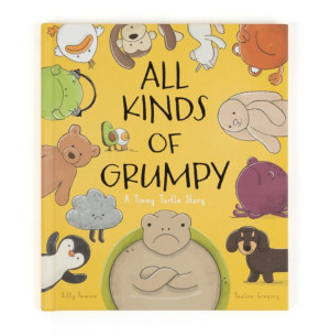 Jellycat „All Kinds of Grumpy” - Książeczka dla Dzieci 