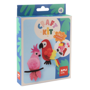 Apli Zestaw kreatywny Craft Kit Apli Kids - Filcowe Ptaki 