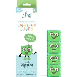 Glo Pals Kostki sensoryczne do kąpieli, Pippa 