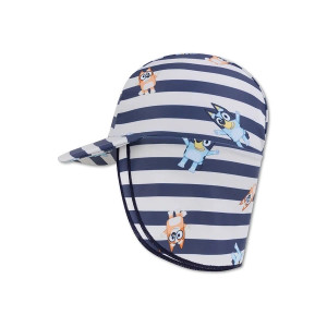 The Swim Essentials The Swim Essentials Czapeczka kąpielowa przeciwsłoneczna Striped Bluey - rozm. 2 