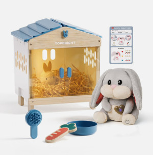 Top Bright Zabawka interaktywna Mummy Bunny 36m+, Topbright 