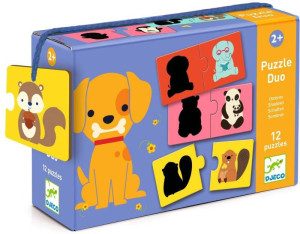 Djeco Puzzle duo CIENIE 