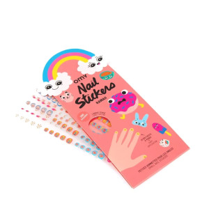 Omy Naklejki na paznokcie dla dzieci, Kawaii 200 szt. 