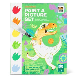 Tiger Tribe Tiger Tribe Przenośne Kolorowanki Wodne – Dinozaury 