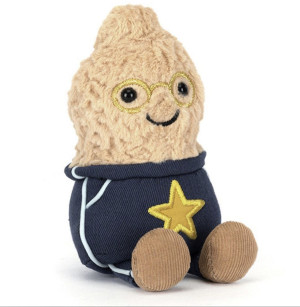 Jellycat Wesoły Fistaszek Student 15 cm 