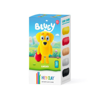 Hey Clay Hey Clay - Figurka Bluey Lucky + akcesoriami 5pak 