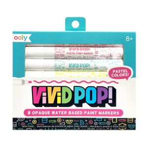 Ooly Akrylowe Vivid Pop!! Pastelowe Kolory, zestaw 8 szt 
