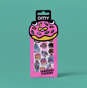 Omy OMY - Naklejki winylowe Iconic 20szt., donuts 