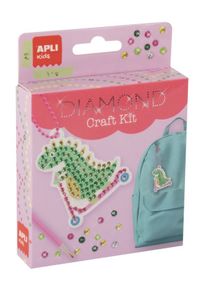 Apli Zestaw do robienia diamentowych breloczków DIY Apli Kids 