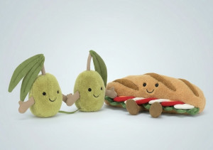 Jellycat Zestaw kanapkowy z oliwkami 