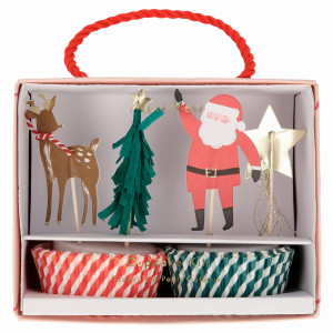 Meri Meri ZESTAW DO BABECZEK FESTIVE ICONS 