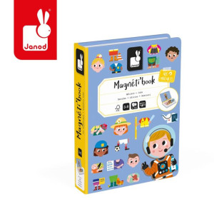 Janod Magnetyczna układanka zawody, magnetibook 