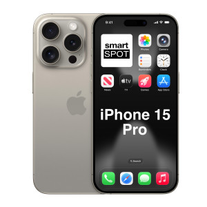 iPhone 15 Pro 128 GB Tytan naturalny