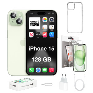 iPhone 15 128GB ZESTAW 7w1 Zielony