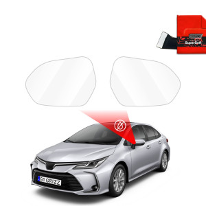 Folia przeciwdeszczowa na lusterka do Toyota Corolla (2018-2022)