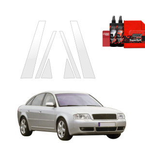 6w1 Folia ochronna na słupki do Audi A6 C5 Sedan (1997-2004)