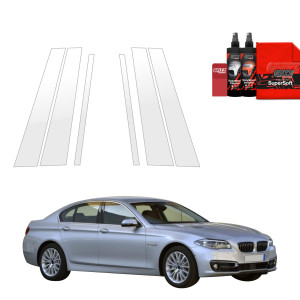 6w1 Folia ochronna na słupki do BMW 5 F10 Sedan LCI (2012-2017)
