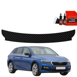 Folia karbonowa na próg bagażnika do Skoda Scala (2019-2023)