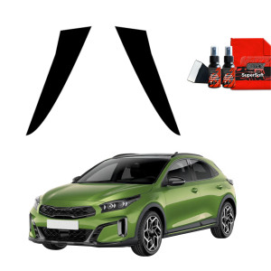 2w1 Czarna folia na słupki do Kia XCeed (2022-2025)