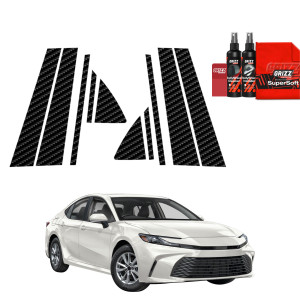 10w1 Folia karbonowa na słupki do Toyota Camry (2025-2026)