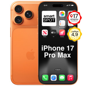 iPhone 17 Pro Max 100% kondycji baterii 256 GB Kosmiczny pomarańcz