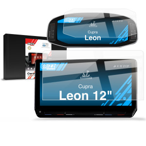 Folia ceramiczna na ekran Cupra Leon 12" (2020-2024) Grizz 2w1