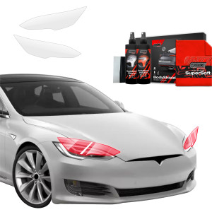 2w1 Folia ochronna na lampy do Tesla Model S (2023-2026)