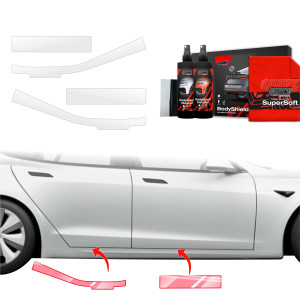 4w1 Folia ochronna na progi do Tesla Model S (2023-2026)