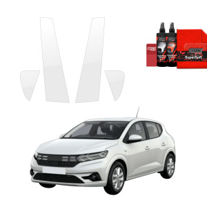 4w1 Folia ochronna na słupki do Dacia Sandero (2020-2024)