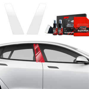 2w1 Folia ochronna na słupki do Tesla Model S (2023-2026)
