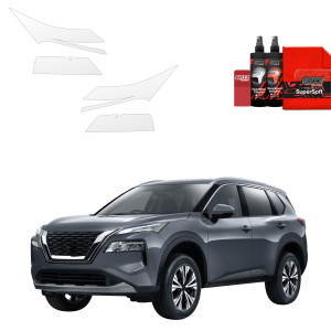 4w1 Folia ochronna na lampy do Nissan X-Trail Facelift (2024-2026)