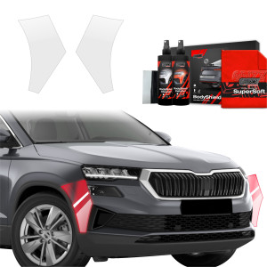 2w1 Folia ochronna na zderzak do Skoda Karoq (2022-2026)