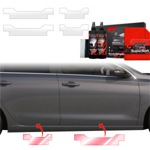 4w1 Folia ochronna na progi do Hyundai i30 Hatchback (2020-2026)
