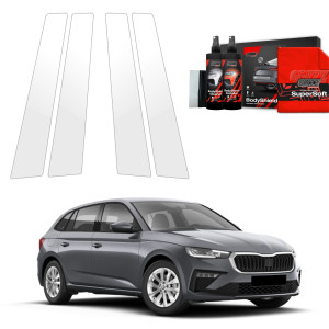 4w1 Folia ochronna na słupki do Skoda Scala (2023-2026)