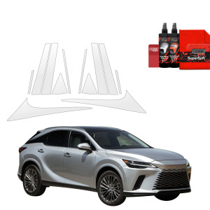 12w1 Folia ochronna na słupki do Lexus RX 350h (2022-2026)