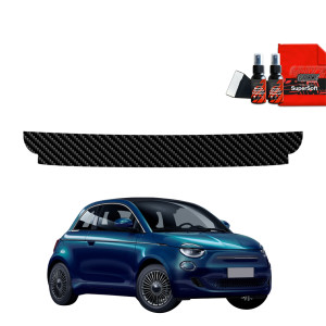 Folia karbonowa na próg bagażnika do Fiat 500 (2016-2026)