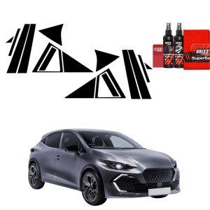 14w1 Czarna folia na słupki do Renault Clio 6 (2026)