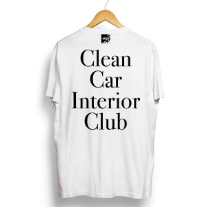 Koszulka Grizz Clean Car Interior Club L Biały