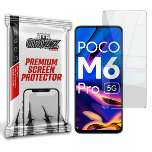 Szkło hybrydowe Grizz do Xiaomi POCO M6 Pro