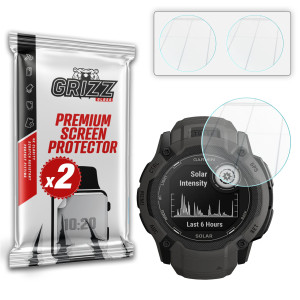 Szkło hybrydowe Grizz do Garmin Instinct 2X 50mm