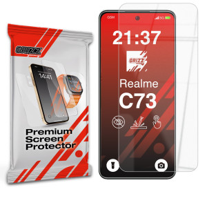 Szkło hybrydowe Grizz do Realme C73 5G