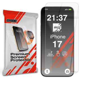 Szkło hybrydowe Grizz do Apple iPhone 17