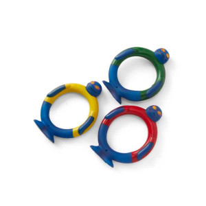 Dykleksaker - Delfin Dykringar 3-Pack - Soak