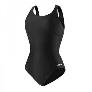 Baddräkt Dam Support Swimsuit Svart - Soak (Storlek: 48)
