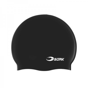 Badmössa Svart Silicone Senior - Soak