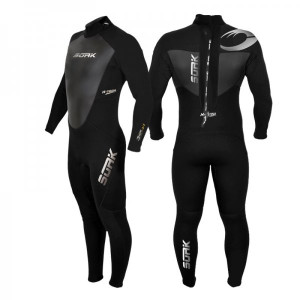 Våtdräkt Herr Sprint Steamer 3/2 Fullsuit Svart Från Soak (Storlek: M)