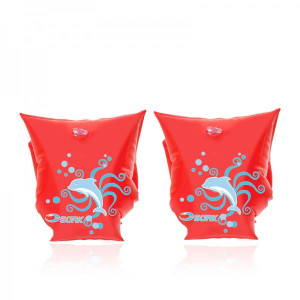 Armpuffar 2-6 År 15-30kg Röd Dolphin - Soak