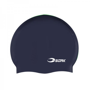 Badmössa Mörkblå Silicone Senior - Soak